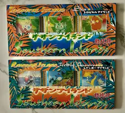 1998 pokemon cards lot Southern Islands Tropical & Rainbow - Japanese - Image 1