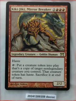 MTG Kiki-Jiki, Mirror Breaker Champions of Kamigawa Rare Magic The Gathering LP - Image 1
