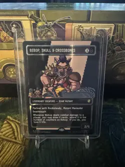 Bebop, Skull & Crossbones Borderless Surge Foil Teenage Mutant Ninja Turtles - Image 1