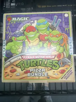 Magic The Gathering Teenage Mutant Ninja Turtles Pizza Bundle Bundle TMNT - Image 1