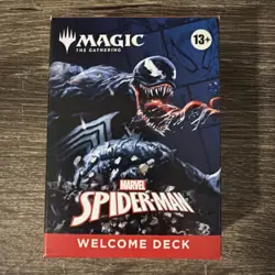 Magic The Gathering MTG Marvel Spider-Man Venom Black Welcome Deck NYCC - Image 1