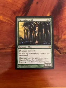 MTG Magic the Gathering Sylvan Caryatid (180/260) Theros LP - Image 1