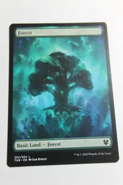 MTG Forest (254) x1- -Theros Beyond Death-Lightly Played - Image 1