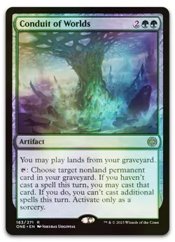 Conduit of Worlds #163 (Foil) (NM) Phyrexia All Will Be One ONE Magic MTG - Image 1