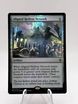 Aligned Hedron Network 222/274 Foil Battle For Zendikar BFZ MTG NM - Image 1