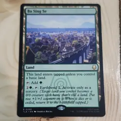 Ba Sing Se 0266 Magic TLA Land Rare Green 2025 Andreas Rocha - Image 1
