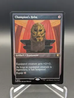 Champion's Helm (Foil Etched) Commander Masters Foil - Image 1