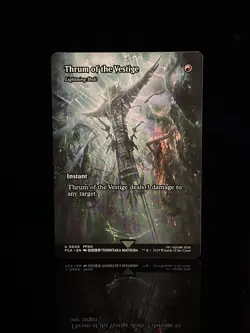 Thrum of the Vestige - Lightning Bolt #40 FCA U (Showcase) MTG Through The Ages - Image 1