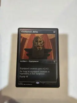 Champion's Helm (Foil Etched) Commander Masters Foil - Image 1