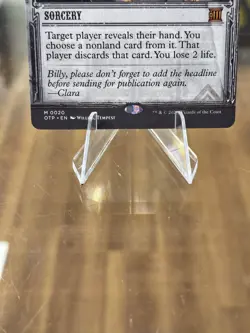 Thoughtseize Outlaws of Thunder Junction: Breaking News Regular Free Shipping! - Image 3