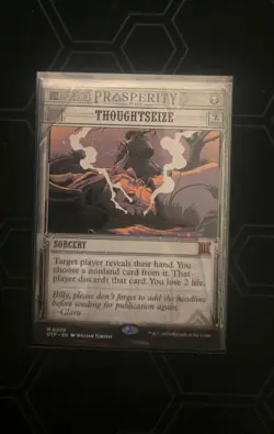 Thoughtseize Outlaws of Thunder Junction: Breaking News Regular - Image 1