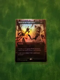 [1x] Howl of the Night Pack (1610) - Foil Near Mint, English Secret Lair MTG - Image 1
