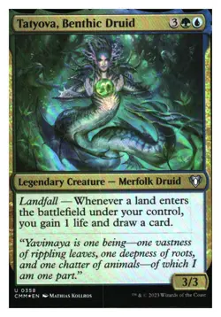 Tatyova, Benthic Druid (Foil) Commander Masters - Image 1