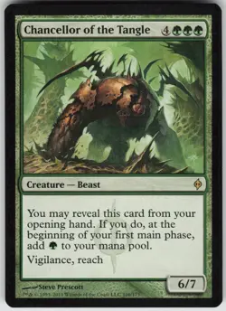 MTG Chancellor of the Tangle 106 New Phyrexia R Normal NM - Image 1