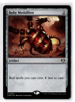 Ruby Medallion 405 Commander Masters Normal NM - Image 1