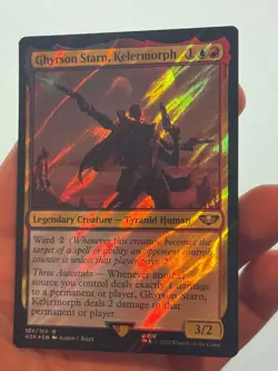 1X SURGE FOIL Ghyrson Starn, Kelermorph MINT MTG Magic Warhammer 40K EDH CEDH - Image 1