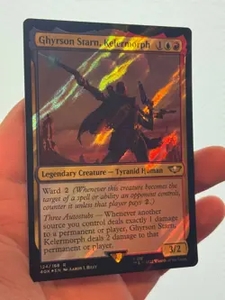 1X SURGE FOIL Ghyrson Starn, Kelermorph MINT MTG Magic Warhammer 40K EDH CEDH - Image 3
