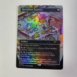 Retrofitter Foundry Foil Secret Lair Countdown: Encyclopedia Kit MTG SLD - Image 1