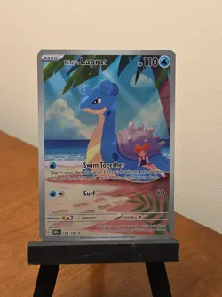 Misty's Lapras 194/182 Sv10: Destined Rivals Illustration Rare Pokemon TCG NM - Image 1