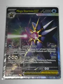 Pokemon Perfect Order Mega Starmie EX 118/88 SIR English IN-HAND - Image 1