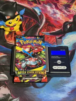 Pokemon Mega Evolutions Tcg Booster Pack X 3 22.44-22.54g!! - Image 4