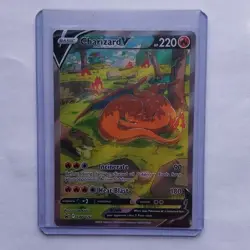 Pokemon SWSH: Sword & Shield Promo Charizard V Holo SWSH260 Basic 2022 - Image 2