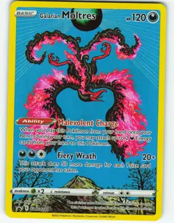 Galarian Moltres - SWSH284 Black Star Promo - Sword & Shield - Pokemon TCG 2023 - Image 1