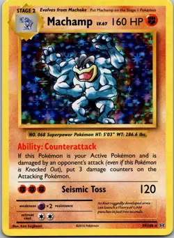 Machamp 59/108 - XY - Evolutions Holo Rare Pokemon TCG NM - Image 1