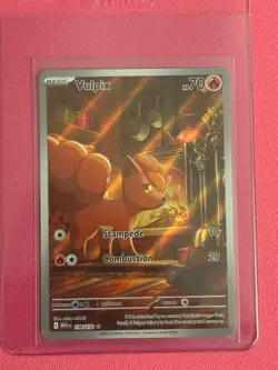 Vulpix - Pokemon Mega Evolution 138/132 - Illustration Rare - NM - Image 1