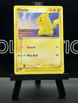 Pikachu 72/100 EX Sandstorm Non Holo 2003 Pokemon Card - Image 2