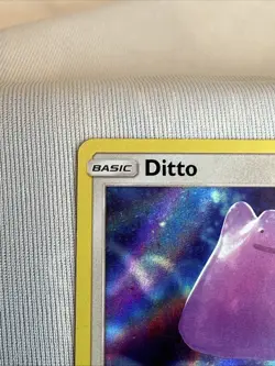 Ditto 17/18 Detective Pikachu Holo LP Pokemon - Image 3