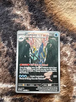 Clawitzer Mega Evolutions 141/132 Secret Rare Pokemon Card NM/M - Image 1