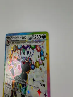 Umbreon ex Tera Full Art 176 SVP Black Star Promo Pokemon Card Holo NM - Image 4