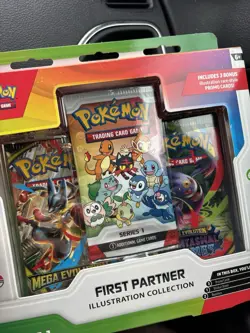 Pokemon TCG First Partner Illustration Collection Series 1 Box - Image 1