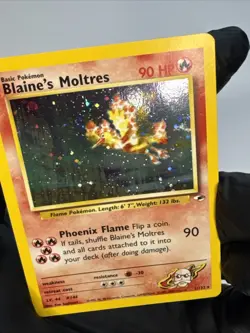Pokemon TCG Blaine's Moltres Holo Rare - Image 2