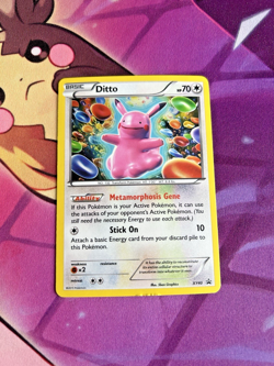 Ditto - XY40 - Pokemon TCG - BLACK STAR HOLO RARE PROMO - LP - Image 1