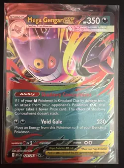 Pokemon TCG Mega Gengar EX 125/217 ASC Near Mint - Image 1