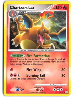 Charizard 1/99 Holo Rare Arceus Pokemon Holo - Image 1