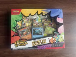 Pokemon TCG: Mega Evolution-Ascended Heroes First Partners Deluxe Pin Collection - Image 1