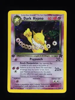 Dark Hypno (9) 09/82 Pokemon Team Rocket 🔥🔥🔥 - Image 1