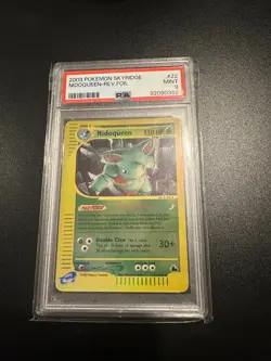Pokemon 2003 Skyridge E-Series Nidoqueen 22/144 Reverse Foil PSA 9 RARE POP 84 - Image 1