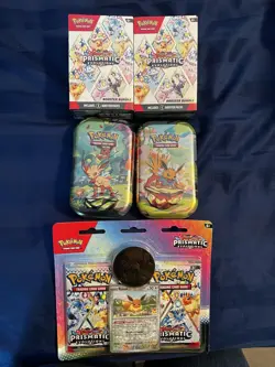 Pokemon Prismatic Evolutions Booster Lot - Image 1