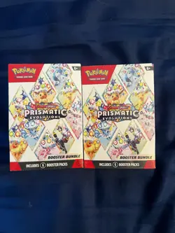 Pokemon Prismatic Evolutions Booster Lot - Image 2