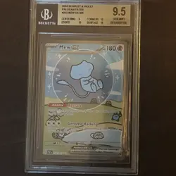 Pokemon Mew ex 2024 Scarlet and Violet Paldean Fates SIR BGS 9.5 - Image 3