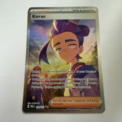 Kieran 174/131 Prismatic Evolutions SIR Pokemon TCG Pack Fresh / NM - Image 1