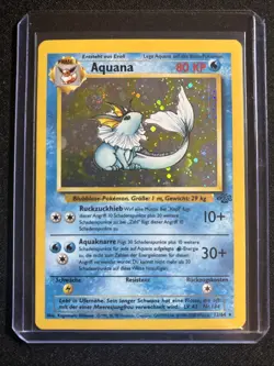 Pokemon TCG Vaporeon 12/64 Holo (Aquana) GERMAN - Image 1