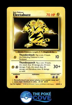 Electabuzz 20/102 | Base Set Unlimited | Pokemon Rare | NM-VLP - Image 1