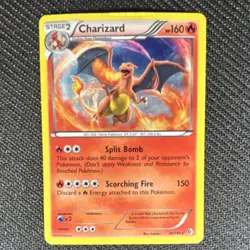 Charizard 20/149 Boundaries Crossed Holo Rare Stage 2 HP160 Pokemon TCG - Image 1