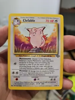 Clefable 17/64 WOTC Jungle Pokemon NM-MINT PACK FRESH! - Image 1
