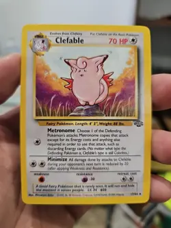 Clefable 17/64 WOTC Jungle Pokemon NM-MINT PACK FRESH! - Image 2